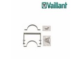 VAILLANT MUURBEUGEL RVS 80/125 - 50 TOT 90MM