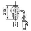 VAILLANT ADAPTER 60/100 - 80/125 MET SIFON ALU