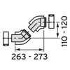 VAILLANT BOCHT 60/100 ALU 45  TURBO  PER 2 