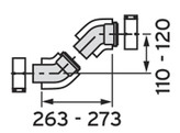 VAILLANT BOCHT 60/100 ALU 45  TURBO  PER 2 