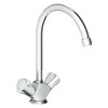 GROHE COSTA L KEUKENKRAAN Z/KETTINGHOUDER CHROOM