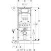 GEBERIT INBOUWMECHANISME SYSTEMFIX WC 111.305.00.5