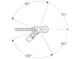 GEBERIT BADLEDIGING AUT. UNIFLEX 52 VOOR STANDAARD BAD  NIEUW 150.650.21.6 