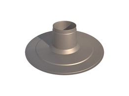 UBBINK ALUMINIUM PLAKPLAAT D131MM H150MM VOOR MULTIVENT