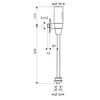 SCHELL TRONIC INFRA-ROOD URINOIRSTURING 6V OPBOUW CHROOM