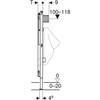 GEBERIT DUOFIX MONTAGE ELEMENT URINOIR 112-130CM UNIVERSEEL