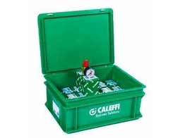 CALEFFI PROMOSET 20 X VEILIGHEIDSKLEP  MANOMETER