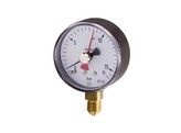 MANOMETER  0-10KG  1/4 ACHTERAANSL. DIAM50