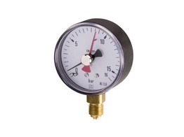 MANOMETER 0-1 RF 80 RAD  1.2