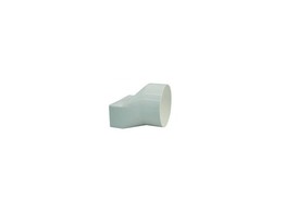 NICOLL ADAPTER ROND/PLAT HORIZONTAAL 110X53 / 100MM