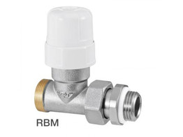 RBM RECHTE KRAAN 3/8 X W24 RBM  THERMOSTATISEERDBAAR