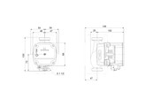 CIRCULATIEPOMP ALPHA 1 L 25/60 - 130MM - 6/4