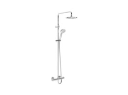 HANSA PRISMA SHOWERPIPE HOOFDDOUCHE 202MM ROND CHROOM