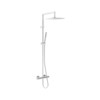 HANSA PRISMA SHOWERPIPE HOOFDDOUCHE 25X25CM VIERKANT CHROOM