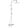 HANSA MICRA SHOWERPIPE VIERKANT 200X200MM INCL HANDDOUCHE CHROOM