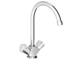 GROHE COSTA L KEUKENKRAAN Z/KETTINGHOUDER CHROOM