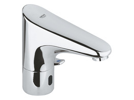 GROHE EUROPLUS ELECTRON LAVABO MET MENGING 6V BATTERIJ CHR.