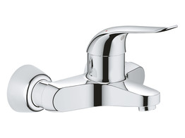 GROHE EUROECO 1-GREEPS MUURMENGKRAAN HENDEL 120MM CHR