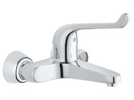 GROHE EUROECO SECURIT MUURMENGKRAAN HENDEL 170MM CHROOM