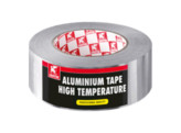 ALU TAPE 50MM X50M.  HOGE TEMPERATUUR 150 C