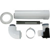 VAILLANT CONCENTRISCHE SET 80/125 PP VOOR FLEX 80 MM