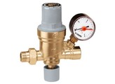 CALEFFI VULCOMBINATIE 1/2 MET MANOMETER